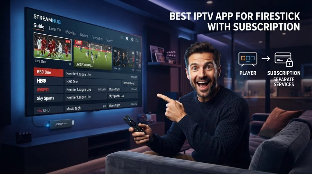 Best IPTV App for Firestick With Subscription