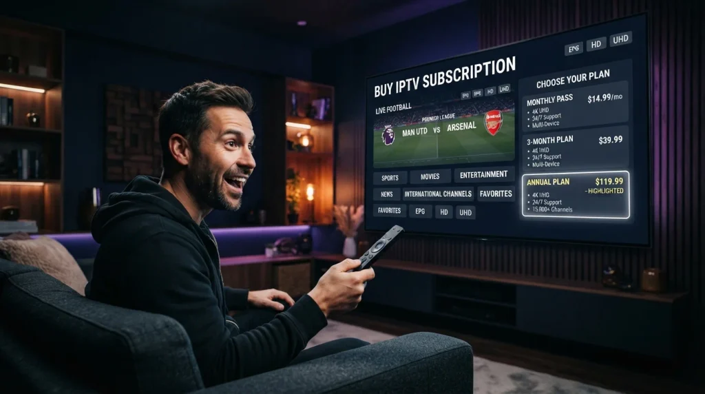 Buy IPTV Subscription